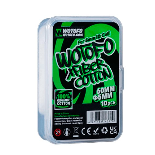 WOTOFO SRPNT THICK COTTON 5MM