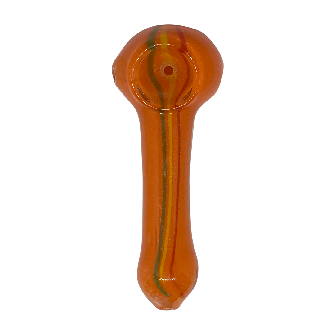 Pipa murano naranja 12 cm