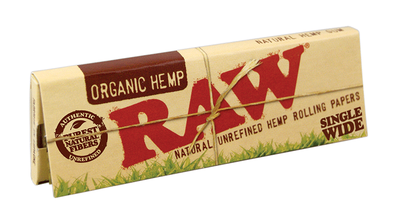 RAW ORGANIC HEMP SINGLE WIDE