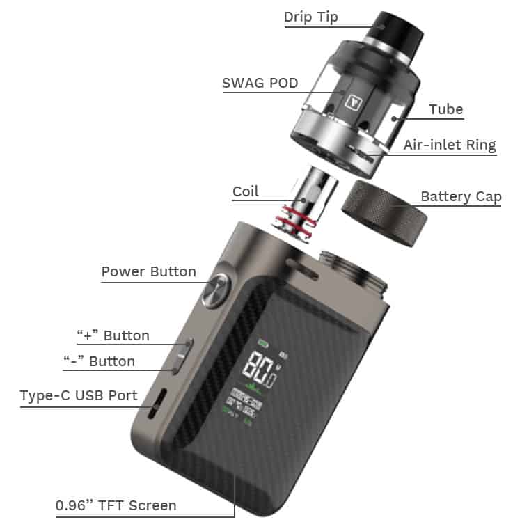VAPORESSO SWAG PX80 KIT
